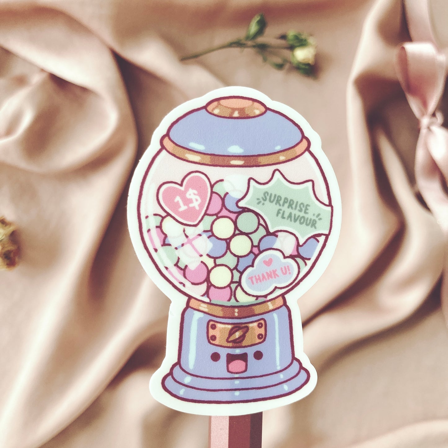 'bubblegum machine' sticker